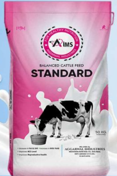 Standard Balanced Cattle Feed - Aggarwal Industries AIMS